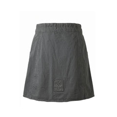 Mr&Mrs Italy Grey Cotton Women Skirt