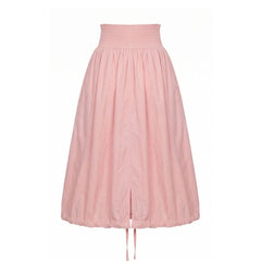 Mr&Mrs Italy Pink Polyester Women Skirt