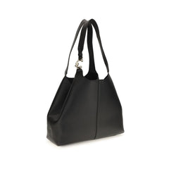 Coccinelle Black Calf Leather Bos Taurus Shoulder Bag