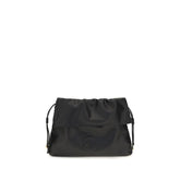 Coccinelle Black Calf Leather Bos Taurus Shoulder Bag