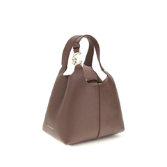 Coccinelle Beige Calf Leather Bos Taurus Shoulder Bag