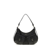 Coccinelle Black Calf Leather Bos Taurus Shoulder Bag