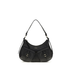 Coccinelle Black Calf Leather Bos Taurus Shoulder Bag
