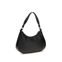 Coccinelle Black Calf Leather Bos Taurus Shoulder Bag