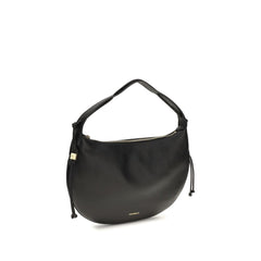 Coccinelle Black Calf Leather Bos Taurus Shoulder Bag