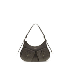 Coccinelle Brown Calf Leather Bos Taurus Shoulder Bag