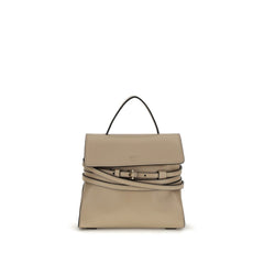 Moschino Beige Goatskin Shoulder Bag