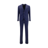 Lardini Blue Wool Oves Aries Two-Piece Suit
