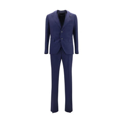 Lardini Blue Wool Oves Aries Two-Piece Suit