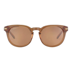 Serengeti Brown Resin Sunglasses