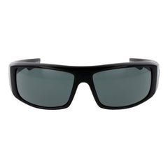 Spy Black Plastic Sunglasses