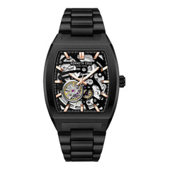 Kenneth Cole Black Stainless Steel Dress Watch