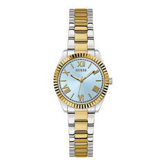 Guess Gold Stainless Steel Dress Watch