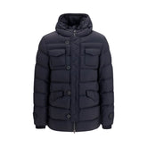 Herno Black Polyester Full-Length Jacket