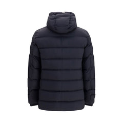 Herno Black Polyester Full-Length Jacket