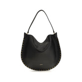 Isabel Marant Black Calf Leather Bos Taurus Shoulder Bag
