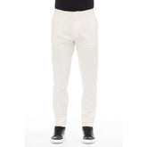Peserico Beige Cotton Men's Pant