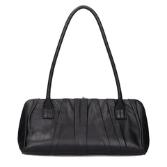 Jil Sander Black Leather Shoulder Bag