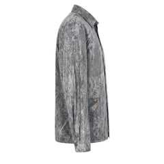 Mr&Mrs Italy Grey Viscose Men Shirt