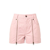 Mr&Mrs Italy Pink Cotton Women Shorts