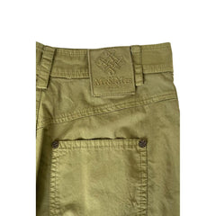 Mr&Mrs Italy Green Cotton Women Shorts