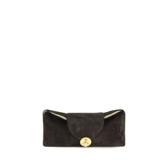 Versace Brown Calf Leather Bos Taurus Shoulder Bag