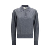 Loulou De Saison Gray Cashmere Shirt