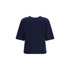 Loulou De Saison Blue Cashmere T-Shirt