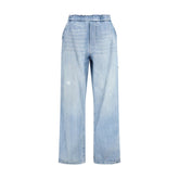 MM6 Blue Cotton Jeans Denim