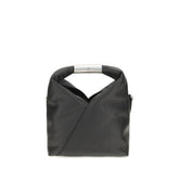 MM6 Black Calf Leather Bos Taurus Handbag