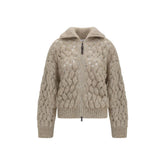 Brunello Cucinelli Beige Mohair Cardigan
