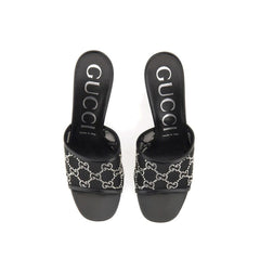 Gucci Black Polyamide Mules