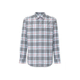 Burberry Blue Cotton Dress Shirt