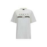 Gucci White Cotton T-Shirt