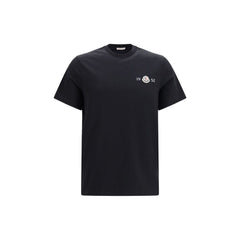 Moncler Black Cotton T-Shirt