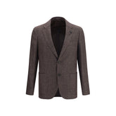 Lardini Brown Wool Oves Aries Blazer
