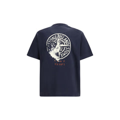 Stone Island Blue Cotton Sportswear