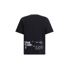 Stone Island Black Cotton T-Shirt