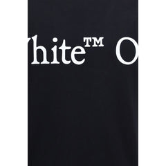Off-White Black Cotton T-Shirt