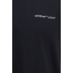 Off-White Black Cotton T-Shirt