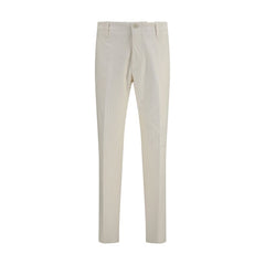 Lardini Beige Viscose Casual Pants