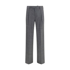 Lardini Gray Polyester Dress Pants