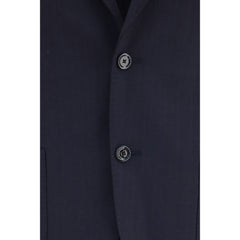 Lardini Blue Wool Oves Aries Two-Piece Suit