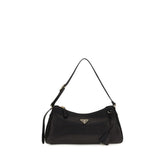 Prada Black Lamb Ovis Aries Aries Shoulder Bag