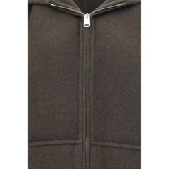 Khaite Bicolor Wool Oves Aries Full-Length Jacket