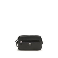 Valentino Garavani Black Calf Leather Bos Taurus Wallet