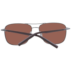 Serengeti Gray Metal Sunglasses