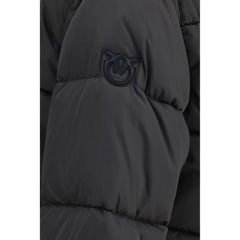 PINKO Brown Goose Down Full-Length Jacket