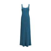 Forte_Forte Blue Acetate Casual Dress