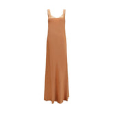 Forte_Forte Beige Acetate Casual Dress